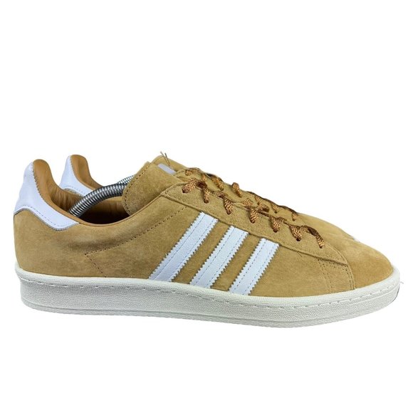 Adidas Originals Campus 80s Brown Off White Suede Shoes ID7317 Men's Sizes 7-13 - Picture 1 of 11